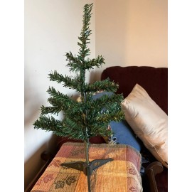 Christmas House Artificial Christmas Tree Green 18 inches Christmas House Table Top Display