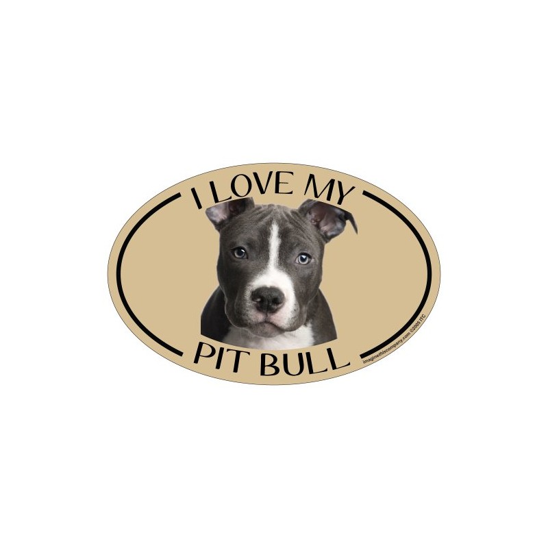 Imagine This Company I Love My Breed Oval Shaped Pet