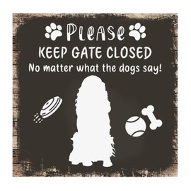 Keep Gate Closed No Matter What The Dogs Say Wall Decals Quotes Dog Lovers Gifts for Women Mirrors Wall Decal Vinyl Mural Decals Quotes for Classroom Family Playroom Home Decorations 22in