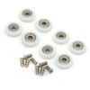 8X Shower Door Replacement Roller Wheel Runner Diameter 23mm with