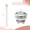 Desenda Toilet Tank Button Replacement Toilet Dual Flush Push Button,
