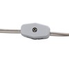 Creative Hobbies Electric Window Candle Lamp with Pewter Plated Base,