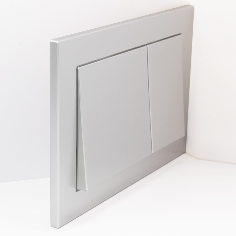 Dual-Flush Actuator Plate Toilet Flush Actuator Plate with Dual ButtonsIn