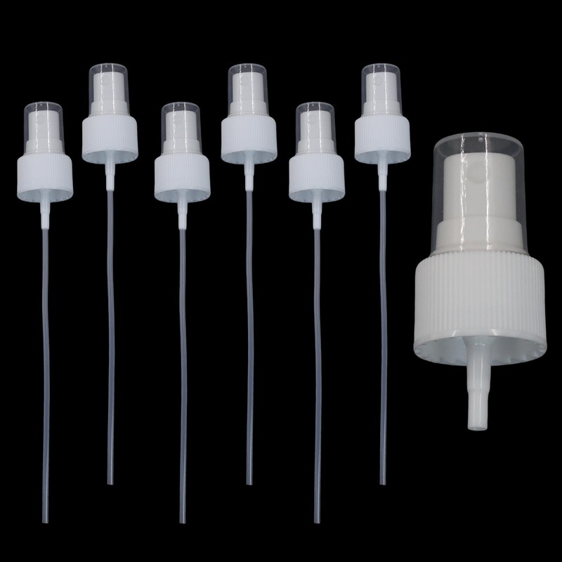 Waziaqoc 6PCS Spray Bottle Top, Nozzle Sprayer Tops Replacement, 24mm
