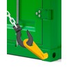 QWORK Shipping Container Lifting Hooks, 2 Pack 12.7 T Left
