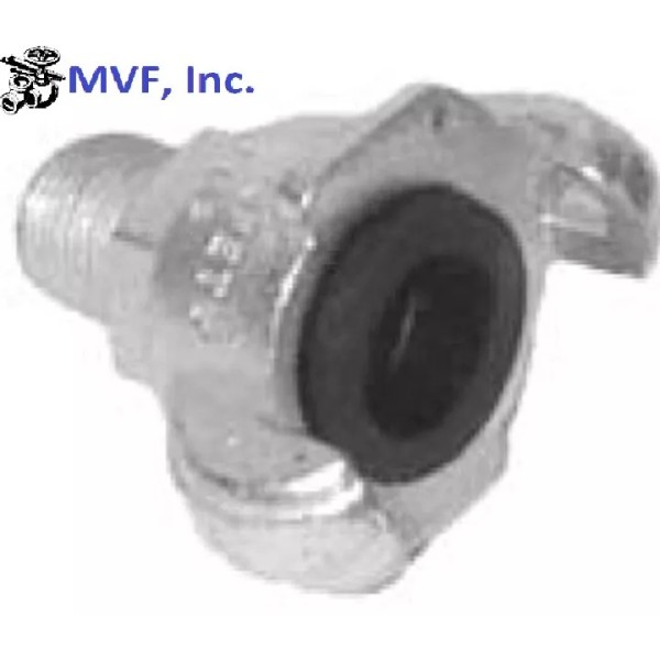 SF 3/4" Male NPT Universal Crowfoot Coupling Chicago Fitting Plated
