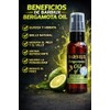Aceite para barba de bergamota - Lubricante, reconstructivo y acondicionador