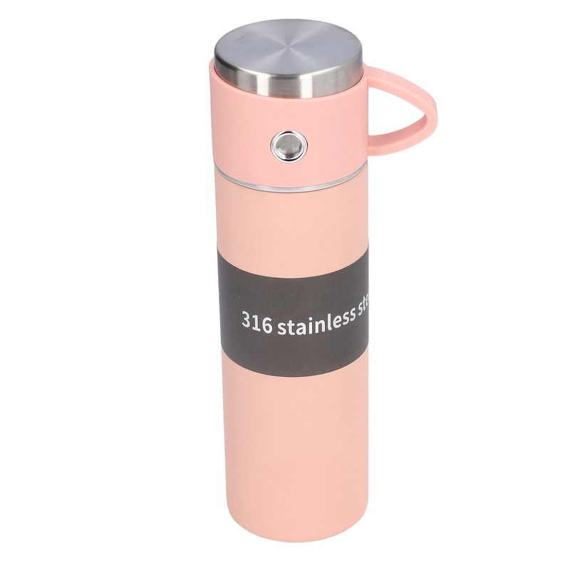 500ml Vacuum Insulated Cup Stainless Steel Thermal Bottle Portable Vacuum