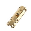 Polished Brass Door Bolt,Sliding Door Latch Safety Internal Doors Lock