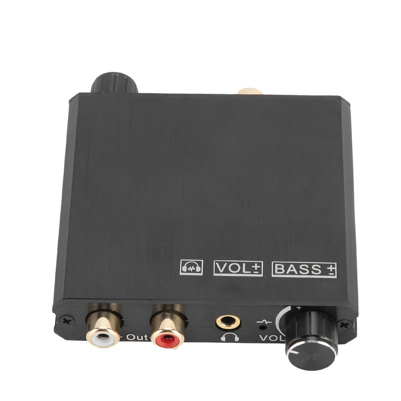 192khz Bass Control DAC Converter Coaxial Spdif for Toslink to