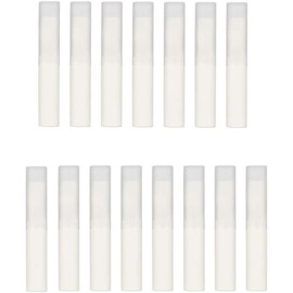 Tubos Rellenables de Pomada Labial 4g de Plástico, 15 Piezas