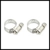 Hihaha 1 Set 8mm Copper Hose Barb Fitting Connector with