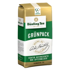 Bünting Tea Green Pack Real East Frisian Tea - Loose Black Tea - 500g