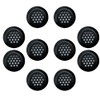 10 Pcs Stainless Steel Ventilation Cover, 35mm Concave Air Vent
