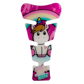 Tankpad Gel Sticker Motorcycle Pink Unicorn Compatible with Honda X508951VA
