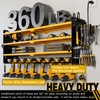 NattyDot Power Tool Organizer Wall Mount with Charging Station, 8