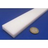 HDPE White Bar 1/2" Thick x 1.50" Wide x 24"