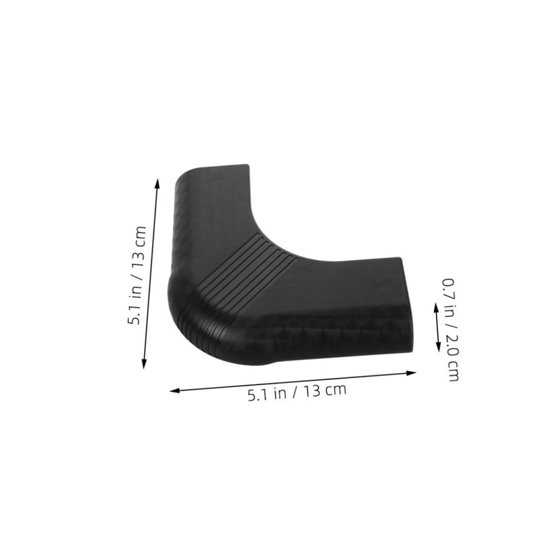 Parliky 4pcs Billiard Table Edge Bumpers Non-Slip Corner Guards for