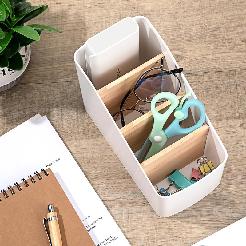 TOATELU 1 x Remote Control Holder Organiser: Table Organiser with