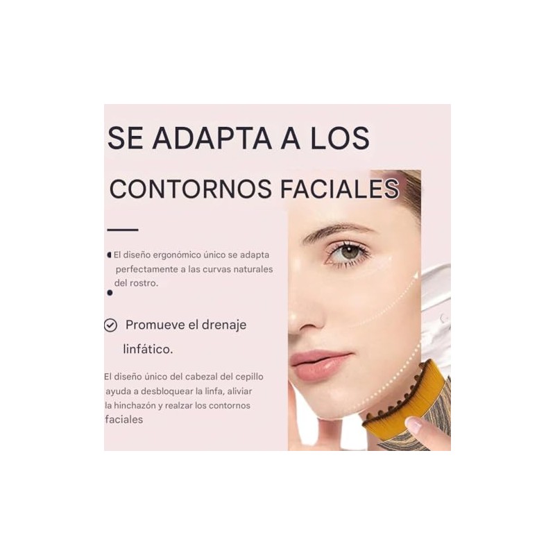 Kit de Belleza 4 en 1,Masaje linfático, gua sha,Compresas de