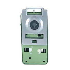 S. Parker Hardware #1602DCH Dull Chrome Door Viewer and Non Electric Chime Combination