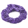 TASSI (NxN Purple) Hair Holder Head Wrap Stretch Terry Cloth,