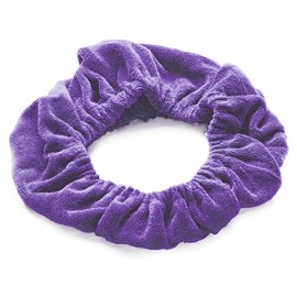 TASSI (NxN Purple) Hair Holder Head Wrap Stretch Terry Cloth, The Best Way To Hold Your Hair Since...Ever!