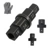 ReluxGo Motorcycles Hex Axle Tool Steady Hex Bit Socket Set