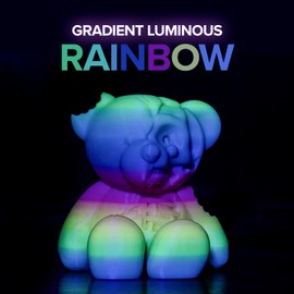 Polymaker Panchroma PLA Filament, Luminous Rainbow 1.75mm 3D Printing Filament, 3D Printer PLA Filament, Fit Most FDM 3D Printers, 1kg Spool (2.2lbs)