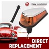 HECASA Turn Signal Light Assembly Compatible with 1970-1979 VW BUG
