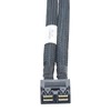 10Gtek® MiniSAS HD SFF-8643 to SFF-8643 8i Cable, SAS 3.0,