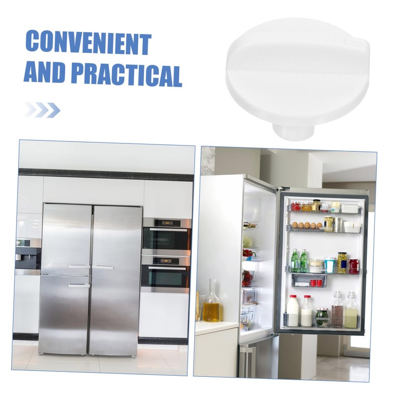 Kisangel Freezer Temperature Control Knob Precise Thermostat Replacement for Fridge
