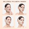 Wiederverwendbare V-Linien Maske,Face Slimming Band,Gesichts-Schlankheitsgürtel,Doppelkinn Maske,Doppelkinn Entferner, Face Tape, Double