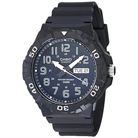 Casio MRW-210H-1AVCF Reloj Análogo, Redondo para Hombre
