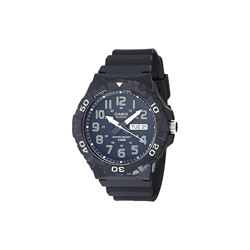 Casio MRW-210H-1AVCF Reloj Análogo, Redondo para Hombre