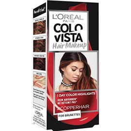 L'OrÃ©al Paris Colovista Hair Makeup 1-Day-Color-Highlights 11 copperhair