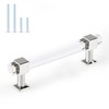 Orger Acrylic Cabinet Handles 5 Pack Modern Cabinet Hardware Drawer