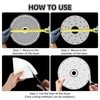 Lconvicely 10.8in Parchment Paper Round With Hole, Non-stick Fruit Dehydrator