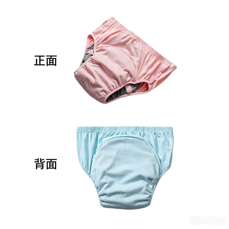 Women's Leak Proof Care Briefs, Cotton Reusable Incontinence Pants, Post