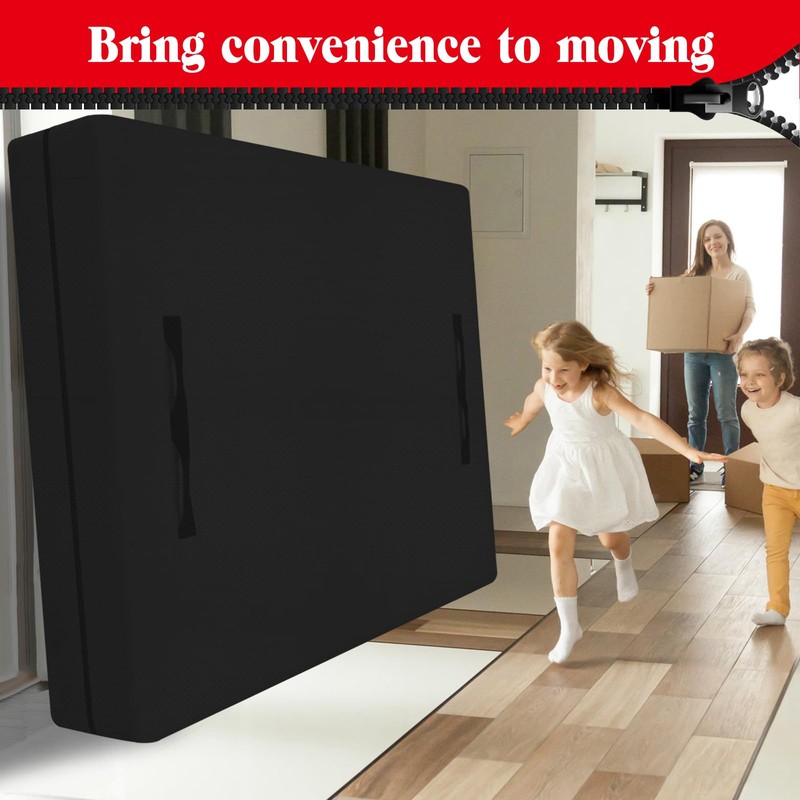 Todosy Mattress Bags for Moving and Storage, Zippered Mattress Storage