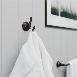 Pfister BRH-MCA McAllen Double Hook Robe Hook - Tuscan Bronze