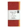 Retro Kitchen Organic Dyed Compostable Sponge Cloth Set - Autumn,