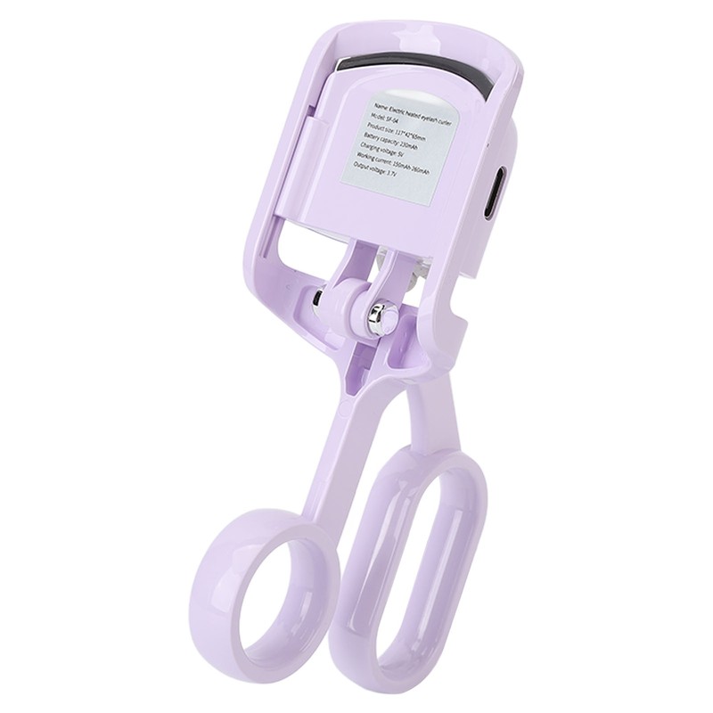 Professional Heated Eyelash Curler 3 Gears Temperature Adjustable Rechargeable Electric