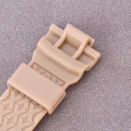 Resin Watch Band Replacement for Casio G-Shock GA-150/200/201/300/310/ Wirstband accessories for Men and Women Strap (Khaki)
