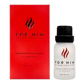 RawChemistry for Him - Aceite de colonia con infusin de feromona, frmula audaz y extra fuerte, 15 ml                                                  