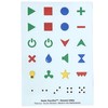 Stactiles 25 Premium Tactile Stickers for Blind & Visually Impaired