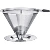 Westmark Dauerfilter/Dripper Kaffee, mit Tassenhalterung, Brasilia, Aufsatzfläche 10 cm, 18/8