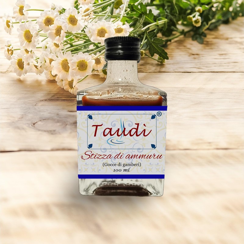 Sicilian Shrimp Drops - Taudì Canned Jar 100ml Natural