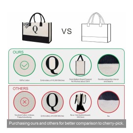 Beegreen Monogram Canvas Tote - J