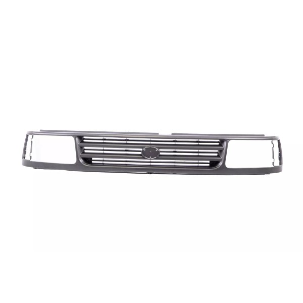 AMPLETHINK Grille Assembly with Headlight Lamp Hole For 1993-1998 Toyota